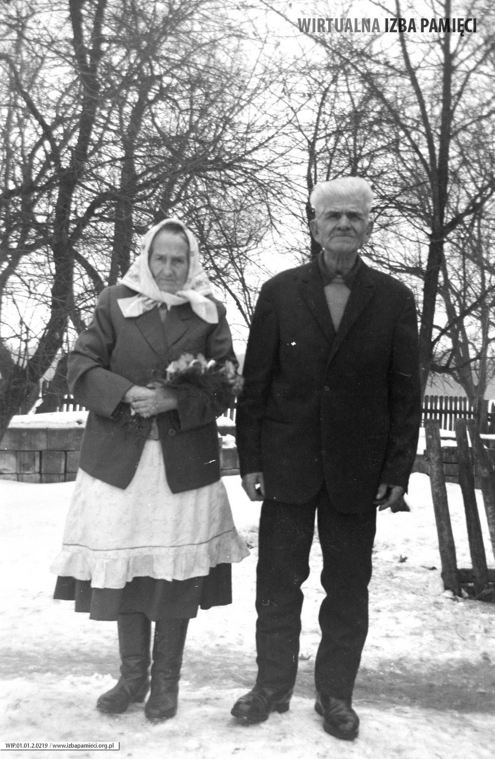 1972. Agata i Andrzej Hubacz z Mołodycza