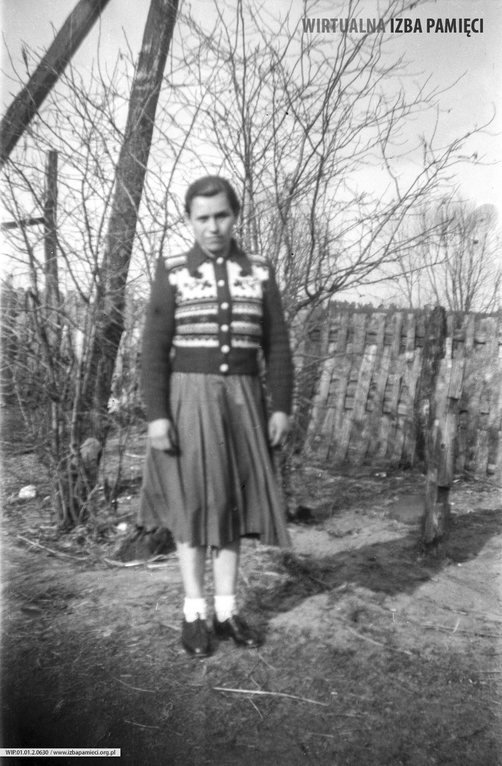 Lata 50. XX wieku. Maria Kolasa z Mołodycza