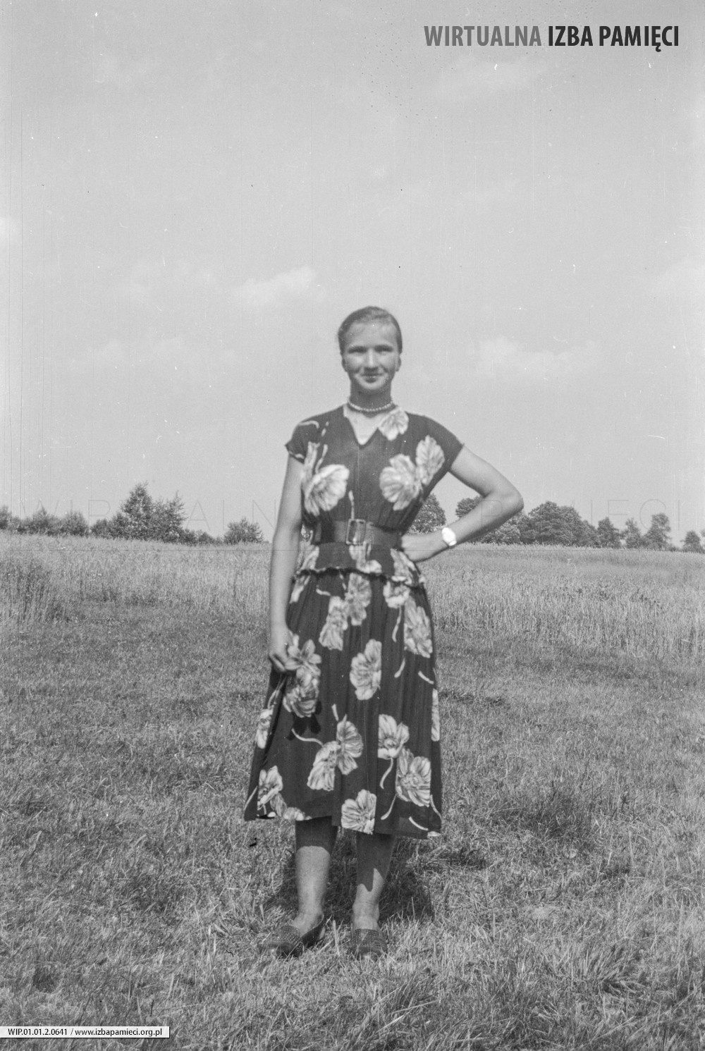 Lata 60. XX wieku. Anna Marczak z Mołodycza - Kaczmarzy