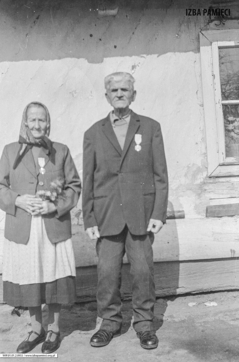 Lata 80. XX wieku. Agata i Andrzej Hubacz z Mołodycza