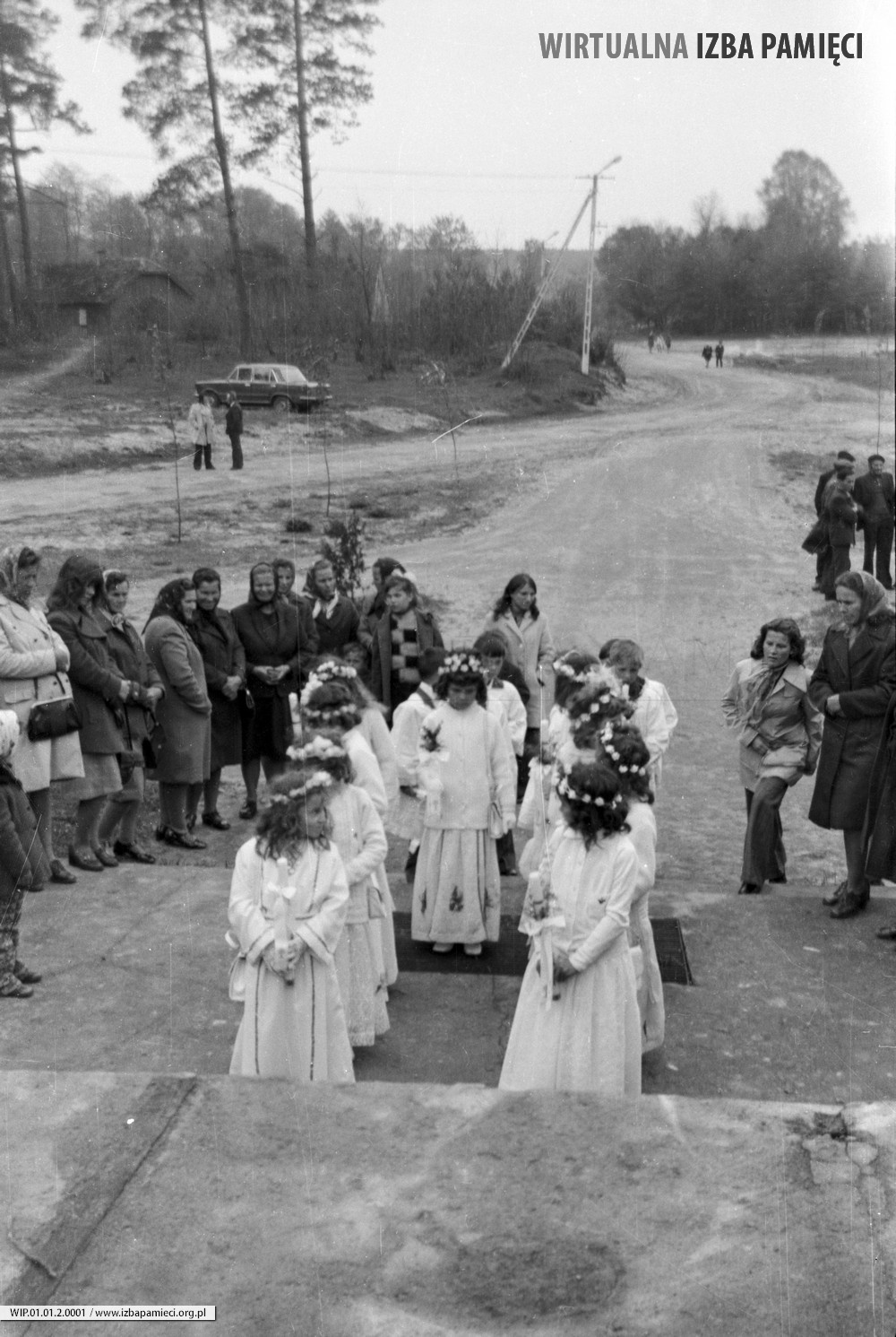 1972. Pierwsza Komunia Święta w kościele pw. Niepokalanego Serca Naświętszej Marii Panny w Mołodyczu
