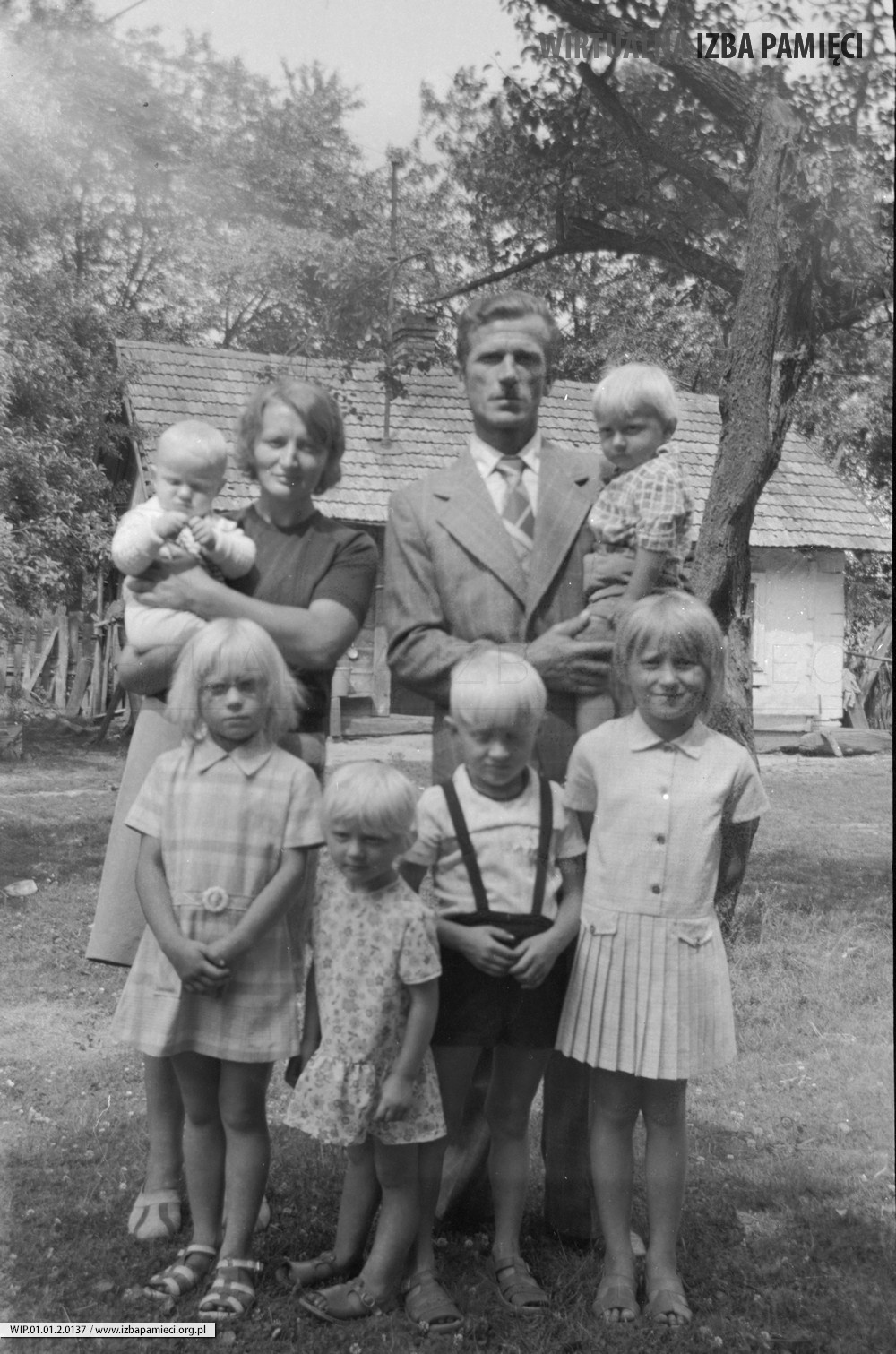 1970. Rodzina Marii i Andrzeja Hubaczów