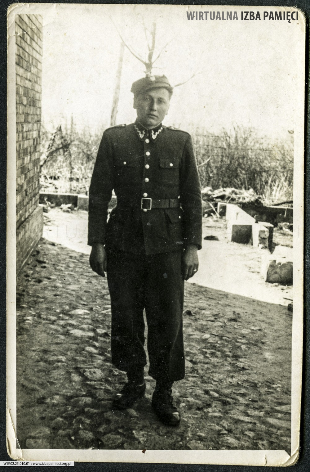 Lata 40. XX w. Józef Dudek podczas odbywania służby w Wojsku Polskim (1948-1950).
