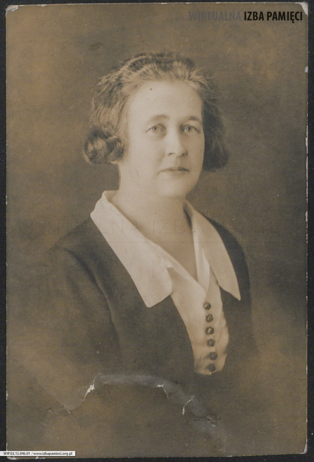 Lata 20. XX w. Zdjęcie portretowe kobiety.