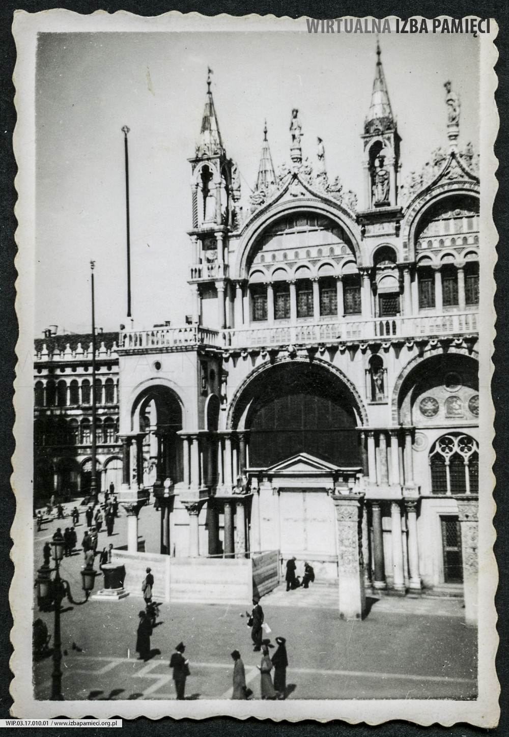 1938. Wenecja. Kościół Św. Marka.