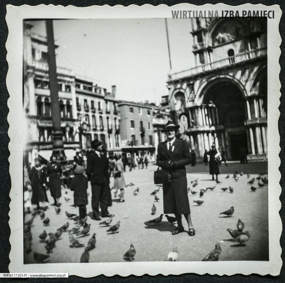 1938. Wenecja. Plac Św. Marka.
