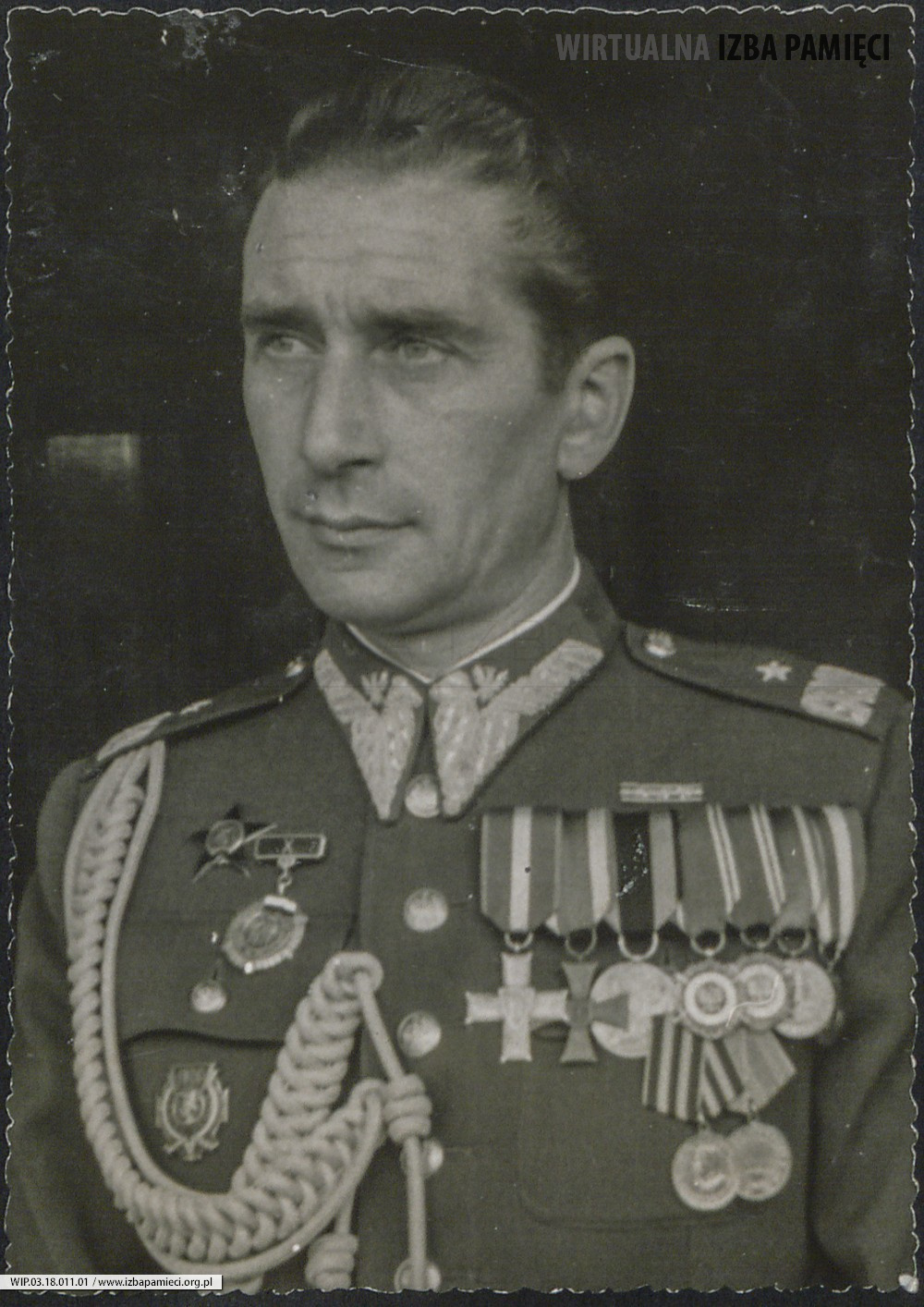 1945. Szkocja. Gen. dywizji Czesław Jan Czubryt.