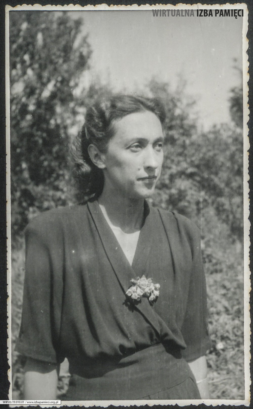 1946. Lubaczów. Maria Ruebenbauer - Gutowska.