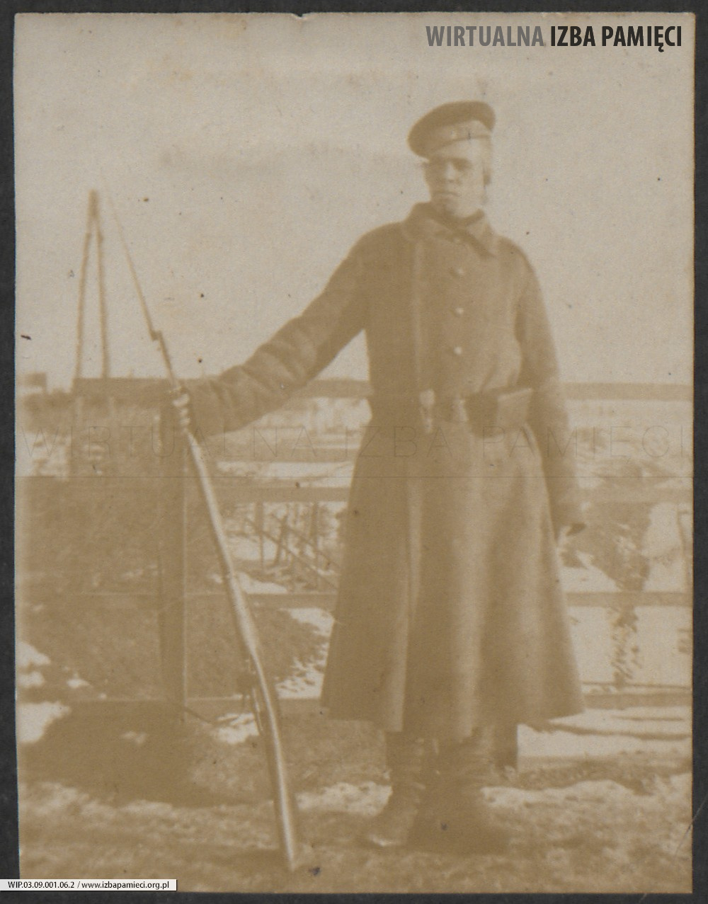 1914. Galicja. Żołnierz rosyjski.