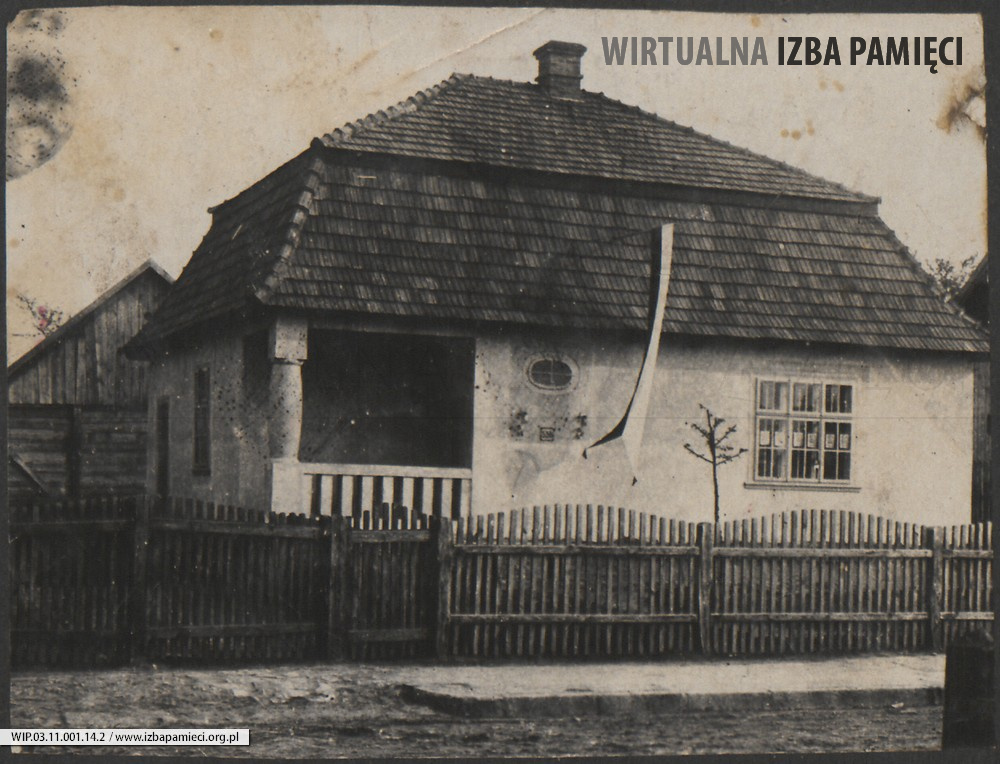 1929. Lubaczów. Dom w Lubaczowie.