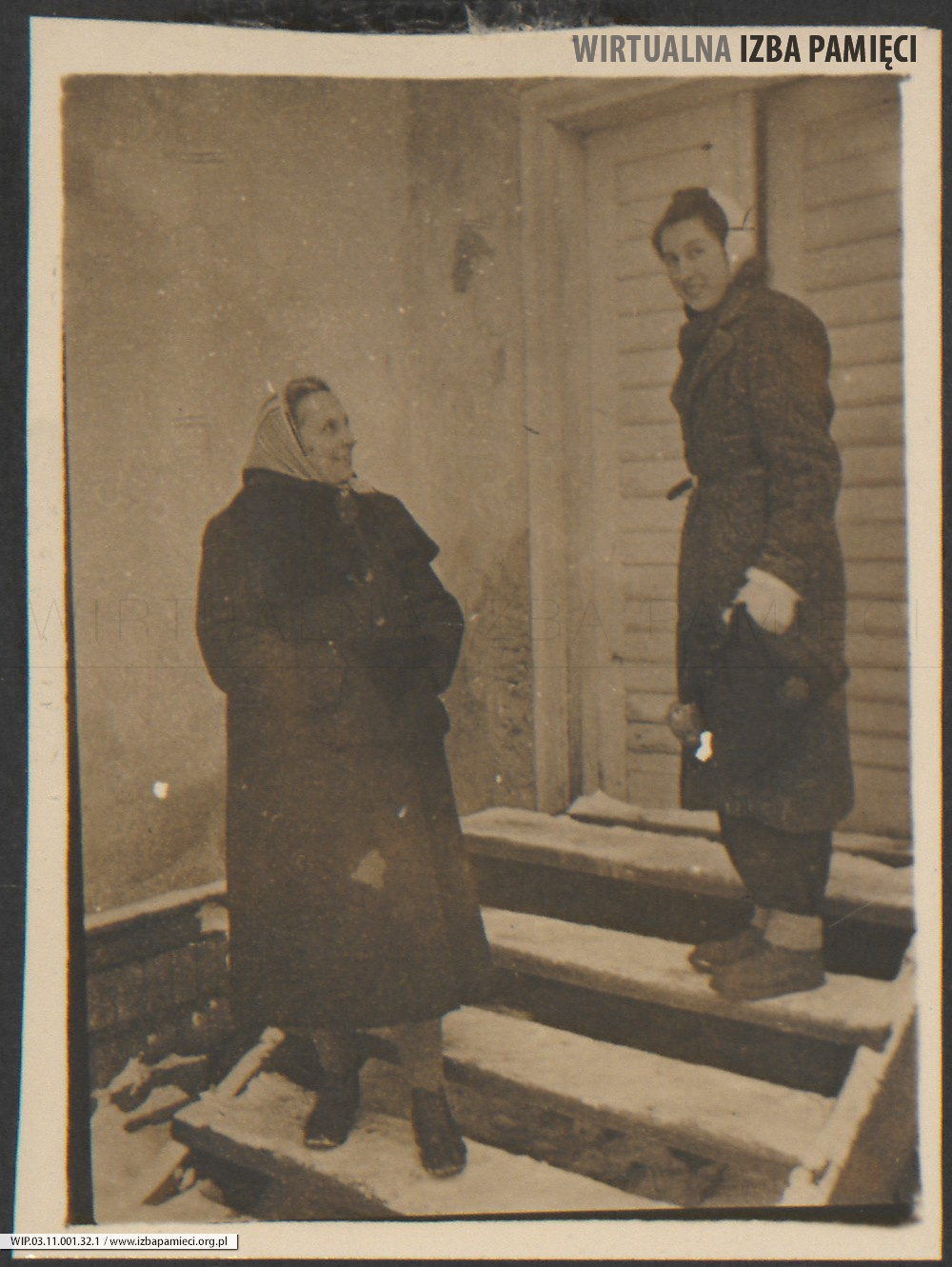 1934. Lubaczów. Józefa i Maria Ruebenbauer.