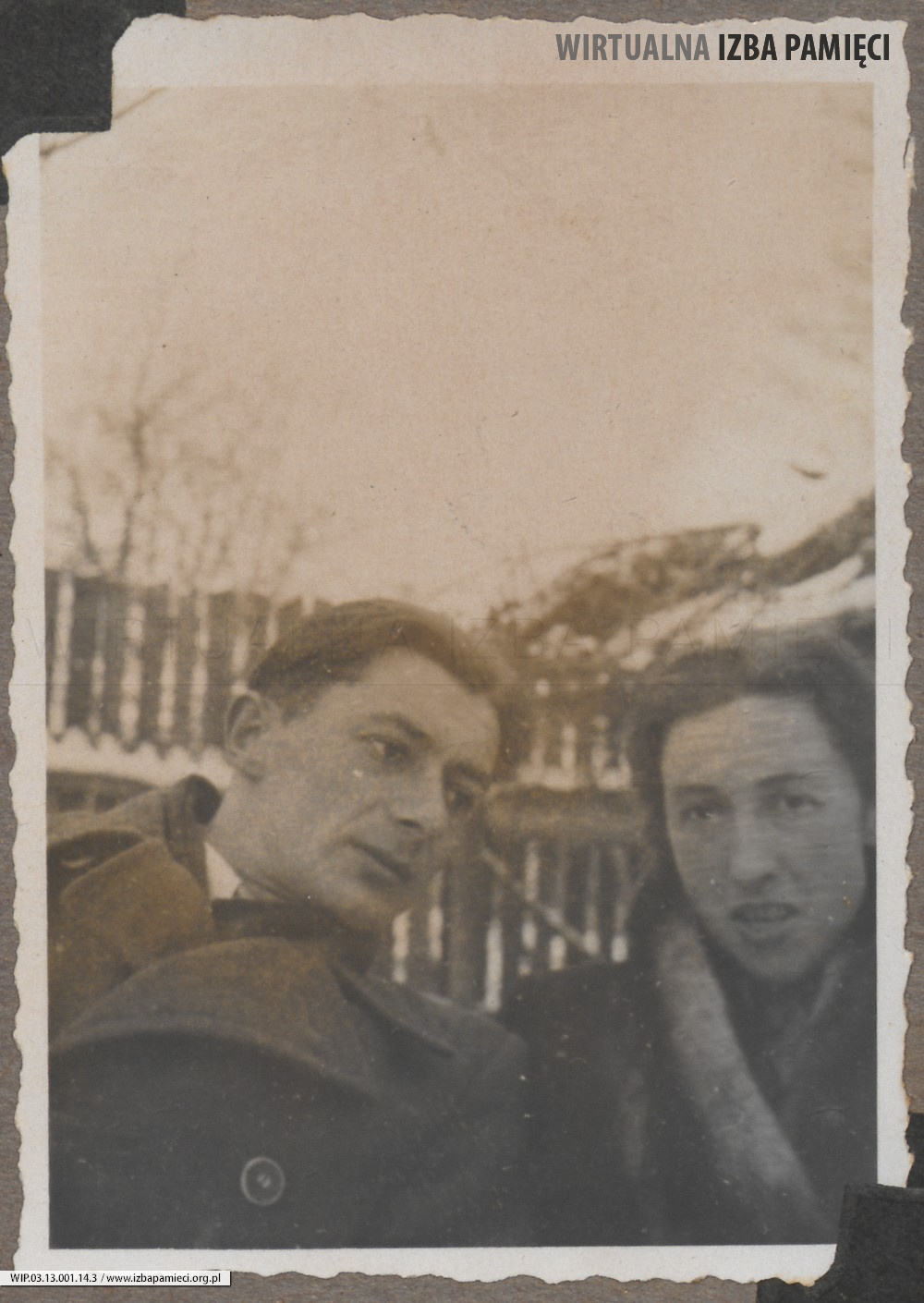1948. Lubaczów. Roman Gutowski i Maria Gutowska.