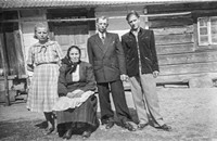 1965. Rodzina Buniowskich z Mołodycza