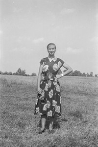 Lata 60. XX wieku. Anna Marczak z Mołodycza - Kaczmarzy