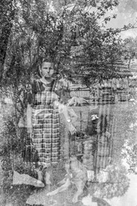 Lata 60. XX wieku. Kobieta w gospodarstwie