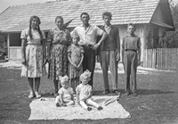 Lata 60. XX wieku. Rodzina Piotra Saramaka z Mołodycza
