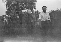 Lata 60. XX wieku. Pogrzeb chłopca w parafii Mołodycz