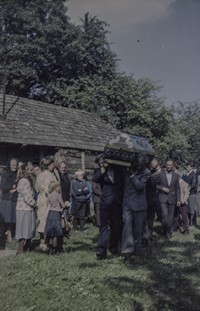 1986. Pogrzeb Agaty Hubacz z Mołodycza
