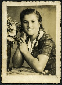 1947. Teodozja Doda. Fotografia portretowa.