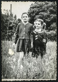 Lata 60. XX w. Irena i Halina Hubacz