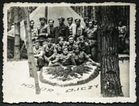 1950. Wojskowy obóz szkoleniowy w Lublinie.
