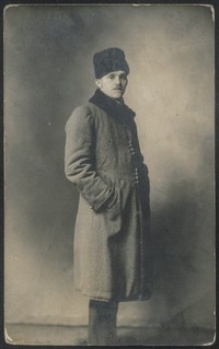 Lata 20. XX w. Fotografia mężczyzny.