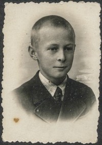 1930. Lubaczów. Portret Jana Ruebenbauera.