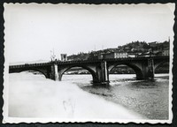 1938. Florencja. Most na rzece Arno.