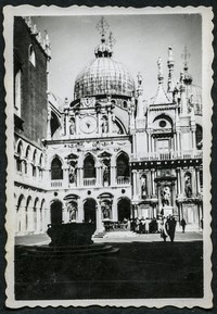 1938. Wenecja. Podzamcze Dożów.