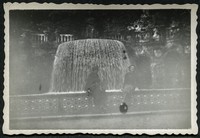 1938. Tivoli. Fontanna przy Willi d`Este.