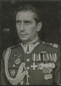 1945. Szkocja. Gen. dywizji Czesław Jan Czubryt.