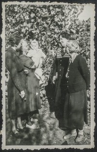 1949. Lubaczów. Fotografia grupowa.