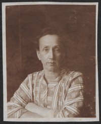 1915. Lwów. Fotografia przedstawiająca Aleksandrę z Teppów Ruebenbuerowa.