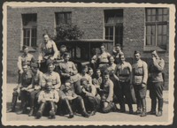 1934. Lwów. Grupa żołnierzy.