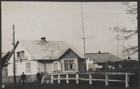 1936. Lubaczów. Dom w Lubaczowie.
