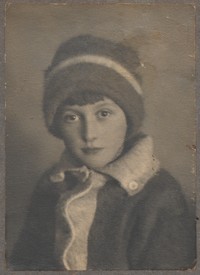 1921. Lwów. Maria Ruebenbauer.