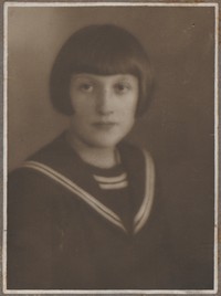 1927. Lwów. Maria Ruebenbauer.