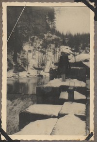 1948. Zakopane. Maria Gutowska w Zakopanem.