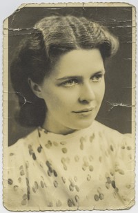 Lata 30. XX w. Portret kobiety.