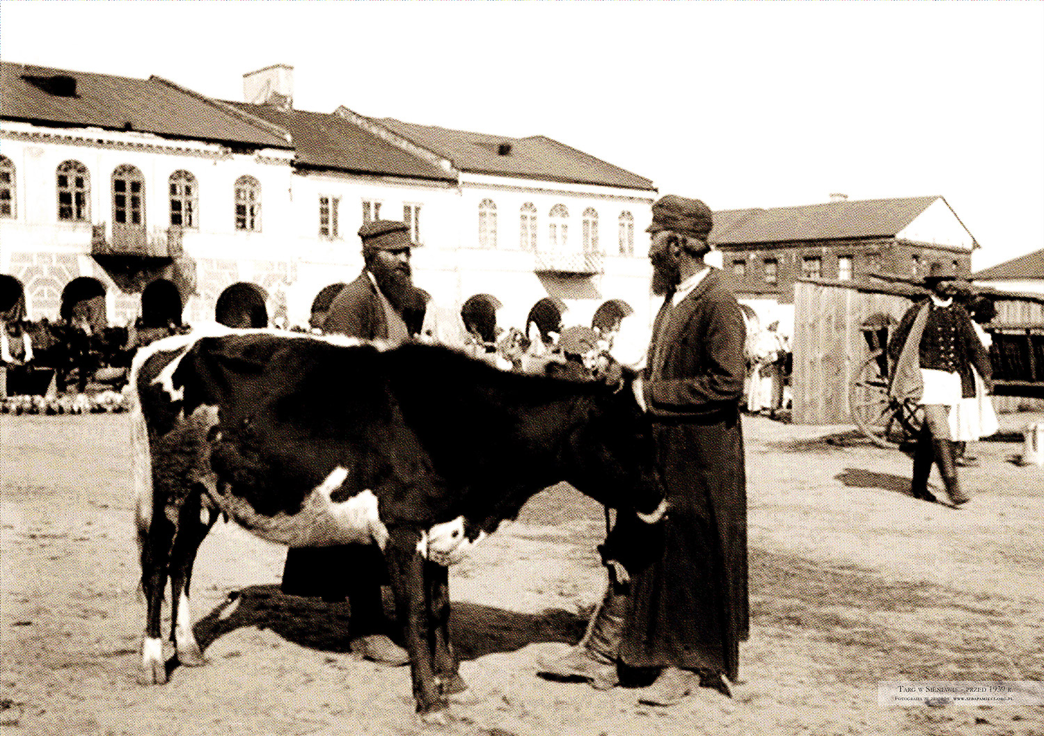Targ w Sieniawie. Przed 1918 r.