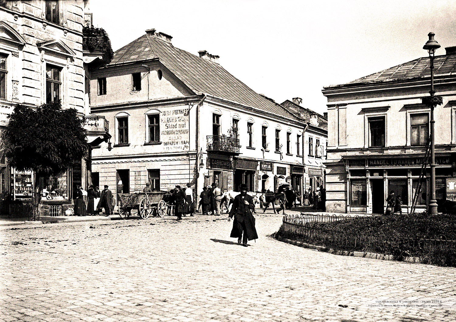 Ulica Grodzka w Jarosławiu. Przed 1939 r.